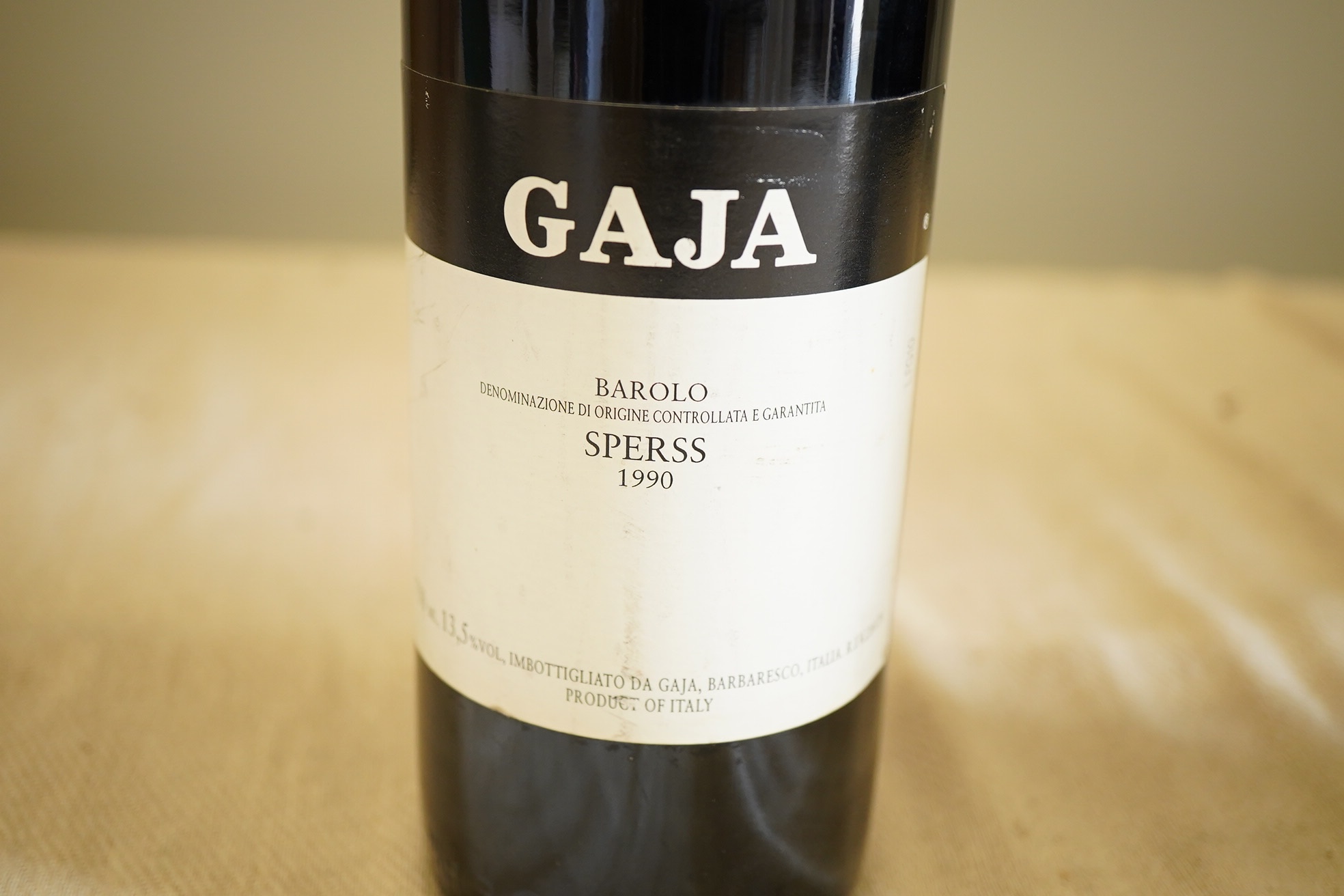 Gaja, Barolo Sperss, Langhe, 1990
